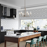  Люстра с прозрачными рифлеными цилиндрическими плафонами Kichler варинант исполнения - 26 | Loft Concept в Барнауле