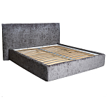 Кровать двуспальная серая с подъемным механизмом  Selecting the Best варинант исполнения - 1 | Loft Concept в Барнауле