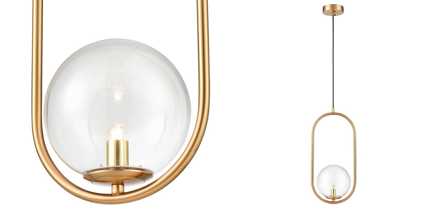 Подвесной светильник B.LUX C Ball oval gold Подвесной светильник B.LUX C Ball oval gold - Loft-Concept в Барнауле