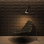 Гипсовая 3D Панель M-26 варинант исполнения - 2 | Loft Concept в Барнауле