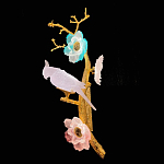 Бра с цветочным декором и птичкой Miscellaneous herbs варинант исполнения - 1 | Loft Concept в Барнауле