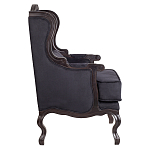 Кресло George Grand Armchair black velour варинант исполнения - 2 | Loft Concept в Барнауле