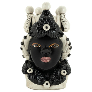 Ваза Vase Moro Lady Eve Black