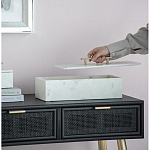 Шкатулка из белого мрамора Save Time варинант исполнения - 4 | Loft Concept в Барнауле