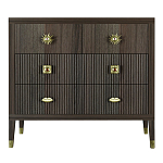 Бельевой Комод с 4 ящиками Elsa Dreams Walnut варинант исполнения - 6 | Loft Concept в Барнауле