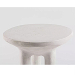 Дизайнерский журнальный стол белый на 3-х ножках в виде ступней African table варинант исполнения - 1 | Loft Concept в Барнауле