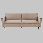 Диван современный вельветовый прямой Worcester Бежевый  варинант исполнения - 2 | Loft Concept в Барнауле