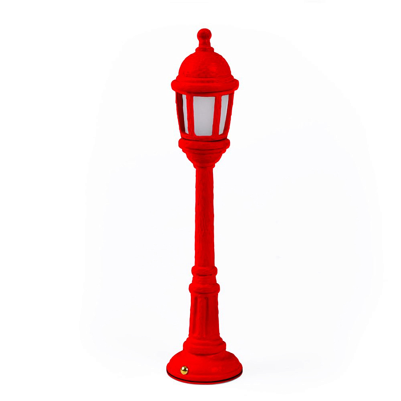 Настольная лампа Seletti Street Lamp Dining Red Красный Настольная лампа Seletti Street Lamp Dining Red Красный в Барнауле | Loft Concept
