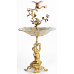 Фарфоровая чаша Фонтан птиц Verena варинант исполнения - 6 | Loft Concept в Барнауле