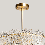 Люстра многоярусная с объемными прозрачными цветами Hanging Flowers варинант исполнения - 10 | Loft Concept в Барнауле