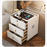 Умная прикроватная тумбочка c зарядкой для телефона Smart Furniture варинант исполнения - 5 | Loft Concept в Барнауле