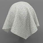 Мебельная ткань Шенилл голубой цвет 142 см T4-45 варинант исполнения - 9 | Loft Concept в Барнауле