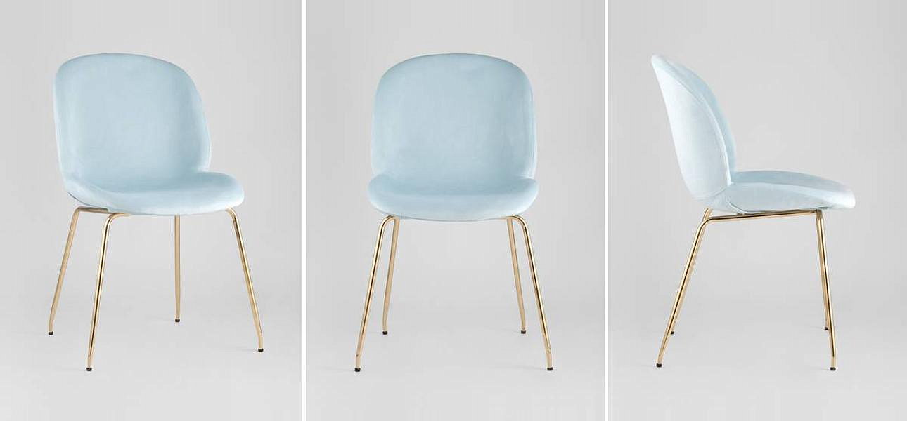 Стул Светло-Голубой Vendramin Chair Стул Светло-Голубой Vendramin Chair - Loft-Concept в Барнауле