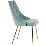 Стул в мятной велюровой обивке Ward Mint Velour Chair варинант исполнения - 3 | Loft Concept в Барнауле