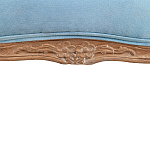 Кресло Ava Classical Armchair light blue velour варинант исполнения - 6 | Loft Concept в Барнауле