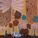 Мебельная ткань Oasis Terracotta Велюр  варинант исполнения - 1 | Loft Concept в Барнауле