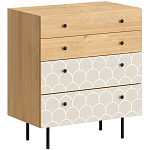 Комод с принтом на ящиках Elise Chest of Drawers варинант исполнения - 9 | Loft Concept в Барнауле