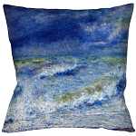 Подушка декоративная морской принт Impressionism in Art варинант исполнения - 1 | Loft Concept в Барнауле