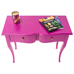 Консоль с выдвижными ящиками Colorfy Pink варинант исполнения - 3 | Loft Concept в Барнауле