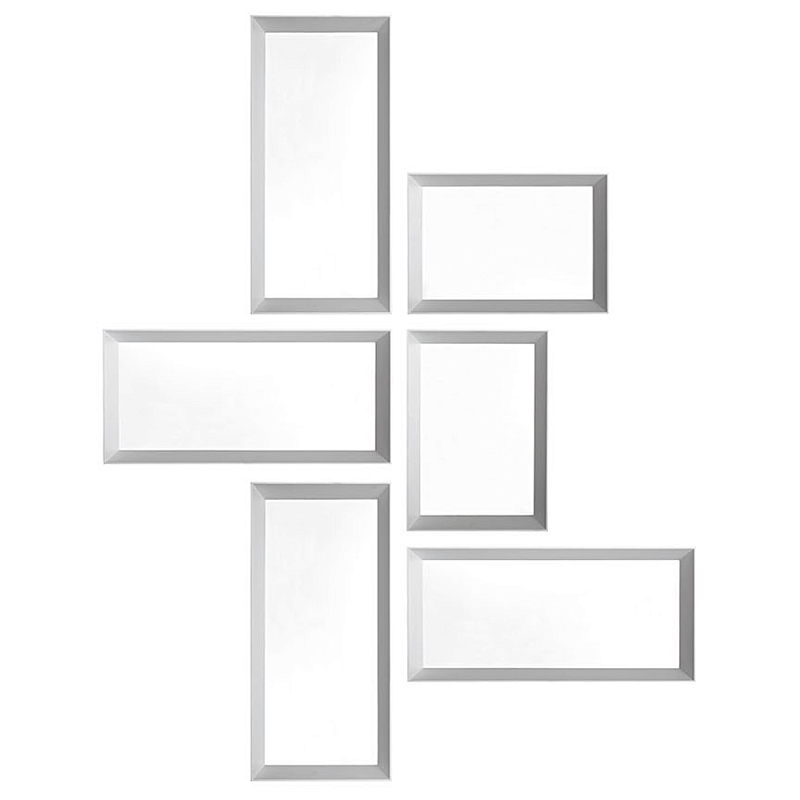 Дизайнерское настенное зеркало Gio Ponti D.950.1 Mirror Белый Зеркало Дизайнерское настенное зеркало Gio Ponti D.950.1 Mirror Белый Зеркало в Барнауле | Loft Concept