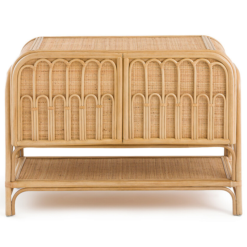 Шкаф-буфет из плетеного ротанга Joelle Wicker Furniture Древесина Шкаф-буфет из плетеного ротанга Joelle Wicker Furniture Древесина в Барнауле | Loft Concept