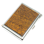 Портсигар с газовой зажигалкой из натурального камня Яшма Змеиная Stone Cigarettes Cases варинант исполнения - 6 | Loft Concept в Барнауле