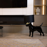 Лампа COLLECTION OF DOGS с абажуром Бультерьер варинант исполнения - 8 | Loft Concept в Барнауле