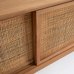 ТВ-тумба из массива тика Busto TV Stand варинант исполнения - 4 | Loft Concept в Барнауле