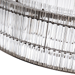 Подвесная люстра в форме круга Light Source Antique Nickel варинант исполнения - 2 | Loft Concept в Барнауле