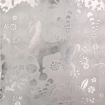 Обои ручная роспись в стиле Арт-деко Rateau Bas Relief on Tarnished Silver gilded paper варинант исполнения - 1 | Loft Concept в Барнауле