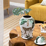 Ваза из фарфора с ручной росписью Leopard Collection  варинант исполнения - 7 | Loft Concept в Барнауле