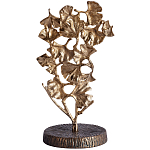 Статуэтка Metal Flowers Вrass Gold варинант исполнения - 1 | Loft Concept в Барнауле