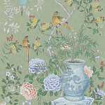 Обои ручная роспись Temple Newsam Mercury Grey варинант исполнения - 3 | Loft Concept в Барнауле