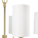 Люстра с белыми плафонами в форме цилиндра и металлическим основанием Nicoleta варинант исполнения - 2 | Loft Concept в Барнауле
