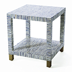 Тумба Прикроватная Snartoon Bone Inlay Bedside Cabinet варинант исполнения - 1 | Loft Concept в Барнауле