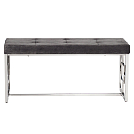 Банкетка Neoclassic Ornament Silver варинант исполнения - 1 | Loft Concept в Барнауле