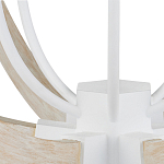 Подвесной светильник из дерева в форме сферы Eco Light варинант исполнения - 1 | Loft Concept в Барнауле