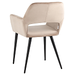 Стул с подлокотниками бежевый NEASAN STOOL варинант исполнения - 5 | Loft Concept в Барнауле