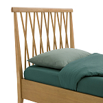 Кровать детская из массива гевеи Eliza варинант исполнения - 4 | Loft Concept в Барнауле