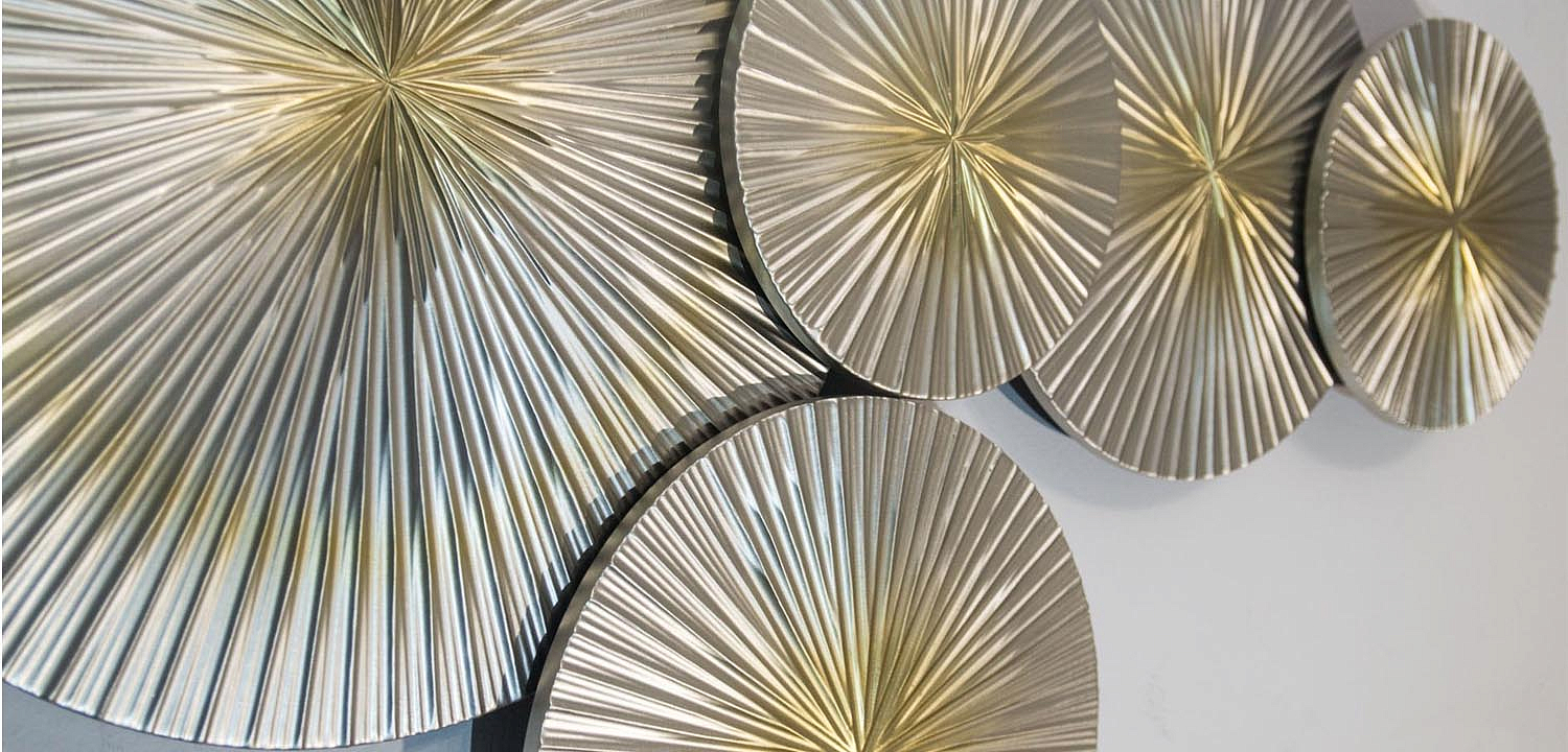 Арт-объект Apollo Gold and Silver Wall Plaque Disc 5 Арт-объект Apollo Gold and Silver Wall Plaque Disc 5 - Loft-Concept в Барнауле
