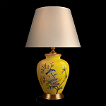 Настольная лампа желтая с изображением птиц Slip Away варинант исполнения - 8 | Loft Concept в Барнауле