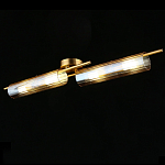 Люстра потолочная светодиодная Lusiana Gold варинант исполнения - 1 | Loft Concept в Барнауле