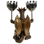 Подсвечник в виде дракона Dragon with Two Candlesticks варинант исполнения - 7 | Loft Concept в Барнауле
