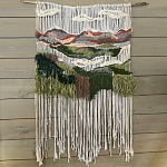  Гобелен Волшебный Лес в зеленых тонах Magic Forest I  варинант исполнения - 5 | Loft Concept в Барнауле