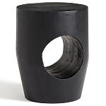 Приставной столик черного цвета AMORPHOUS варинант исполнения - 2 | Loft Concept в Барнауле