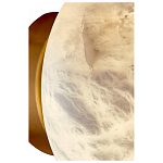 Бра в форме диска из натурального камня Cryptocrystalline Stone варинант исполнения - 3 | Loft Concept в Барнауле