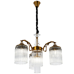 Подвесная люстра с плафонами с виде трубчатых хрустальных подвесок Cadice Chandelier варинант исполнения - 2 | Loft Concept в Барнауле