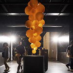 Люстра виноградная гроздь Grape Balls Янтарный цвет варинант исполнения - 3 | Loft Concept в Барнауле