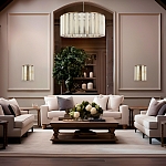 Люстра с абажуром из стекла и премиального алебастра Ravishment варинант исполнения - 7 | Loft Concept в Барнауле