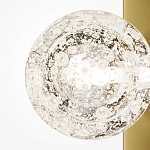 Бра с плафоном из прозрачного стекла с пузырьками воздуха Effervia варинант исполнения - 3 | Loft Concept в Барнауле